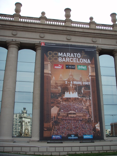 Barcelona Marathon Pictures - Tor Rnnow