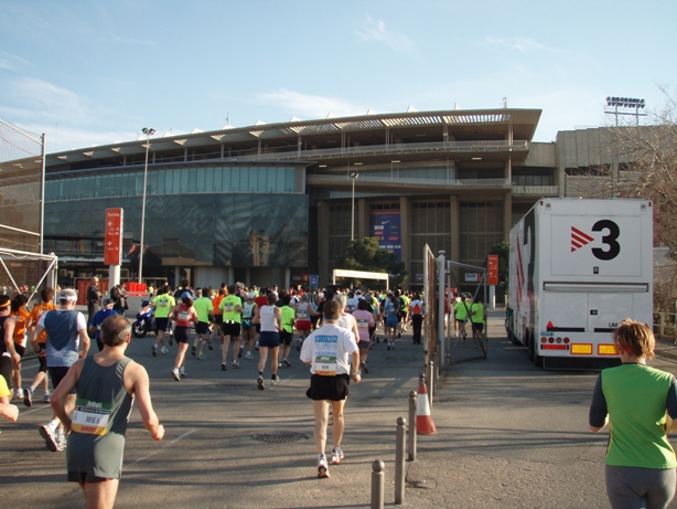 Barcelona Marathon Pictures - Tor Rnnow