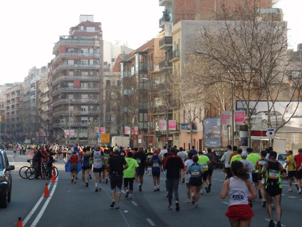 Barcelona Marathon Pictures - Tor Rnnow