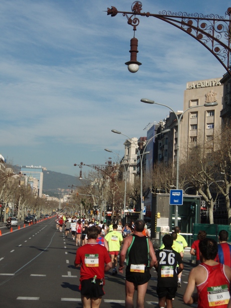 Barcelona Marathon Pictures - Tor Rnnow