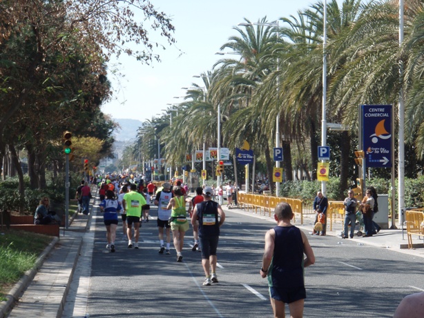 Barcelona Marathon Pictures - Tor Rnnow