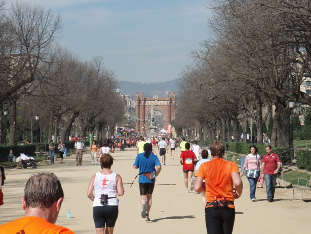 Barcelona Marathon Pictures - Tor Rnnow