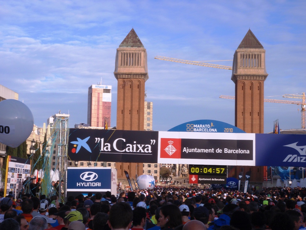 Barcelona marathon 2010 Pictures - Tor Rnnow