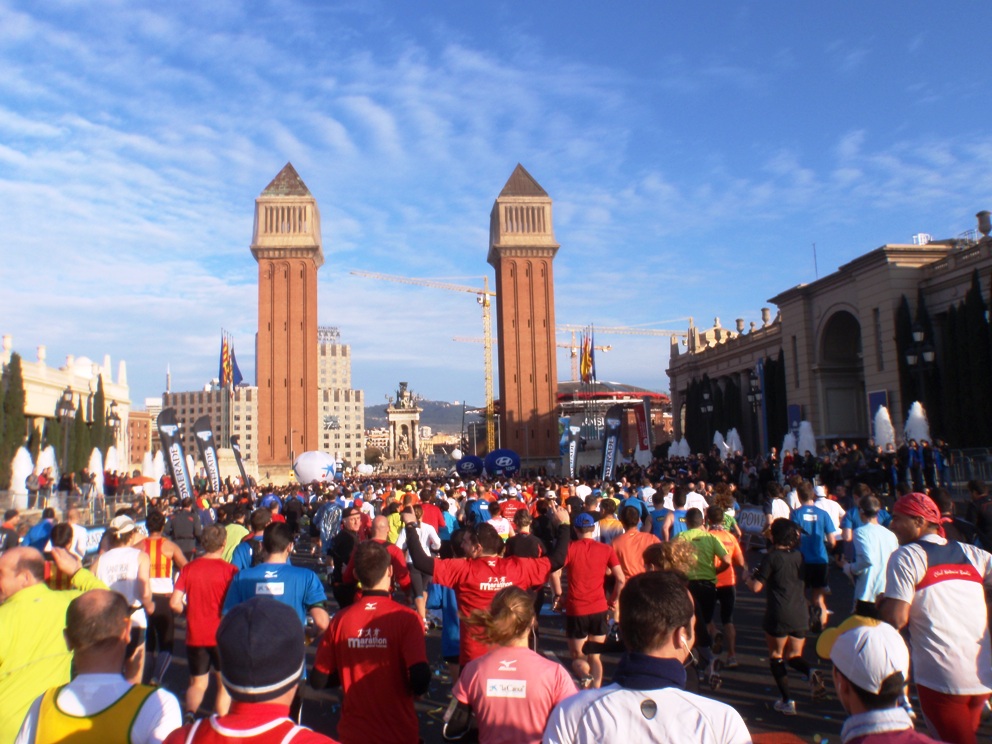 Barcelona marathon 2010 Pictures - Tor Rnnow