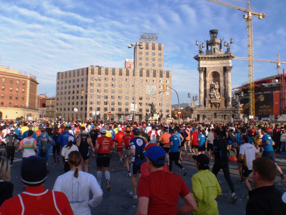 Barcelona marathon 2010 Pictures - Tor Rnnow