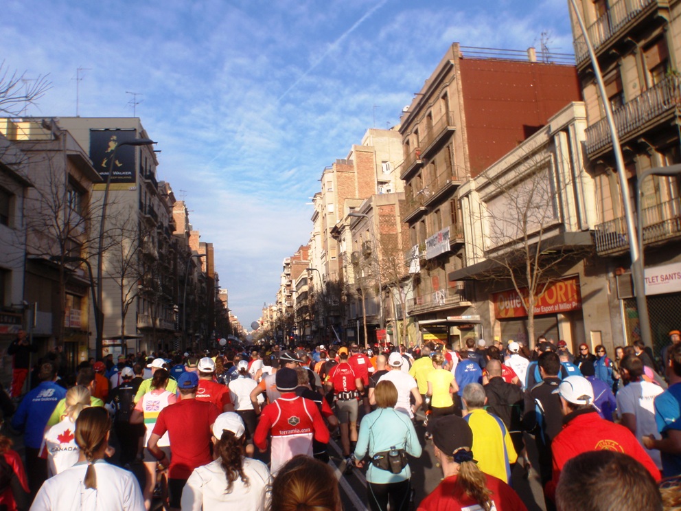 Barcelona marathon 2010 Pictures - Tor Rnnow