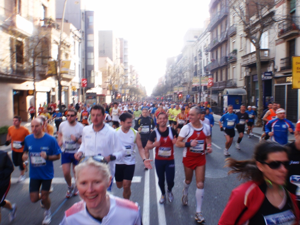 Barcelona marathon 2010 Pictures - Tor Rnnow