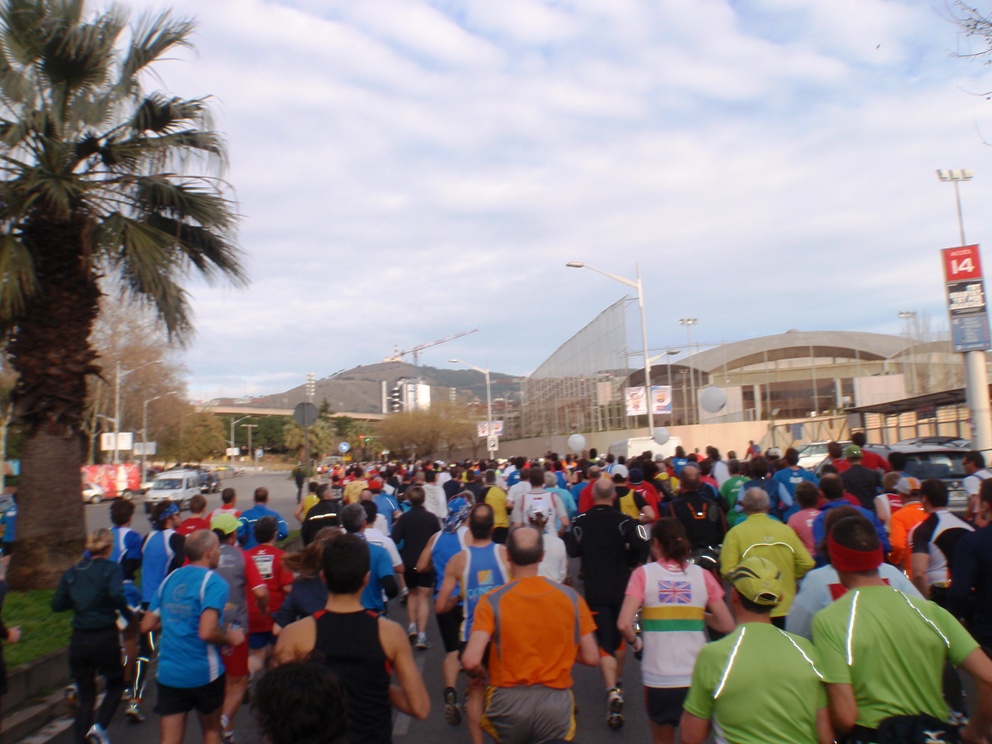 Barcelona marathon 2010 Pictures - Tor Rnnow