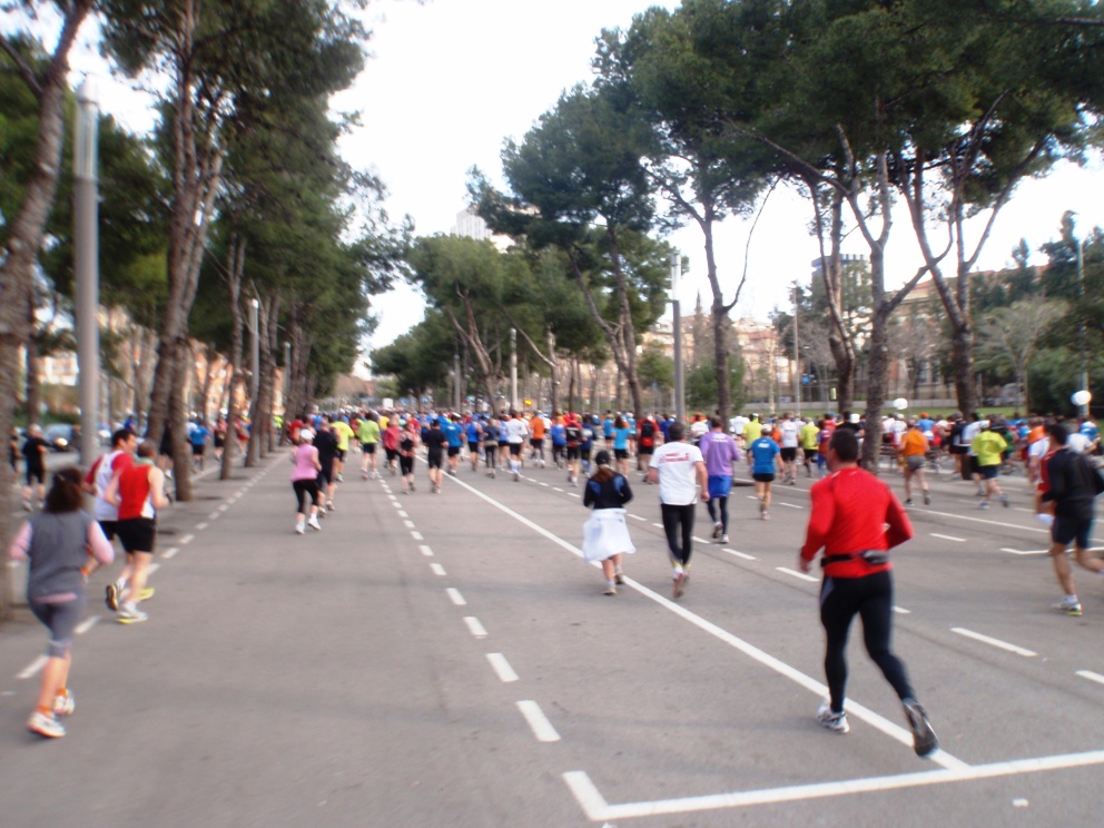 Barcelona marathon 2010 Pictures - Tor Rnnow