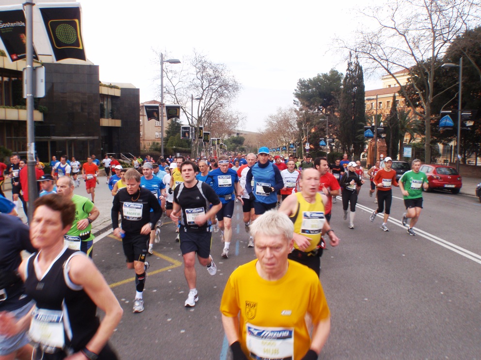 Barcelona marathon 2010 Pictures - Tor Rnnow