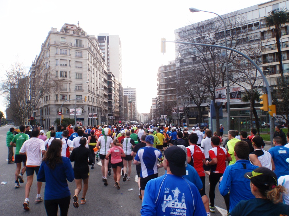 Barcelona marathon 2010 Pictures - Tor Rnnow