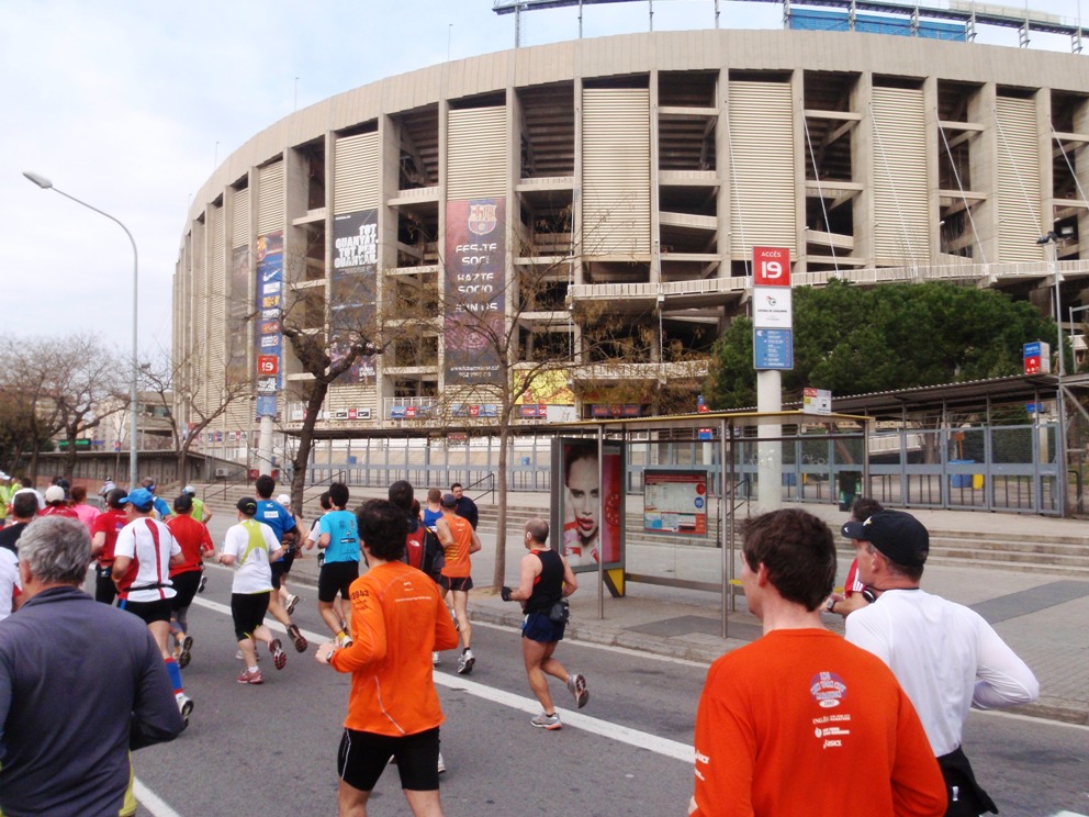 Barcelona marathon 2010 Pictures - Tor Rnnow