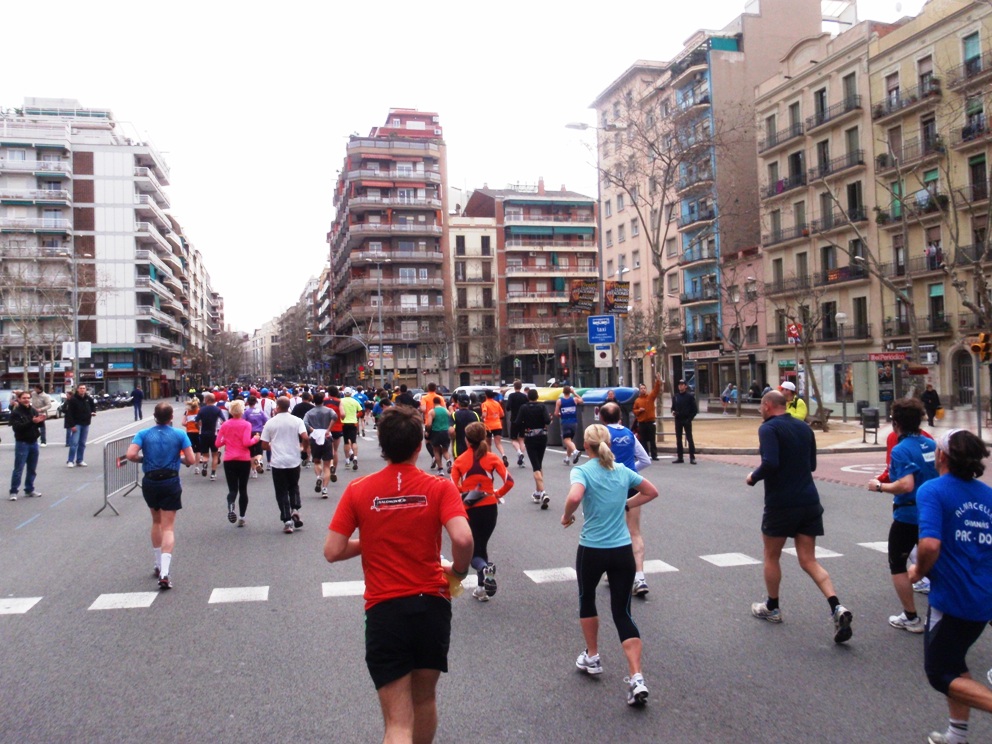 Barcelona marathon 2010 Pictures - Tor Rnnow