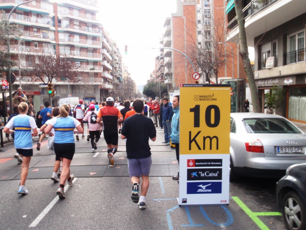 Barcelona marathon 2010 Pictures - Tor Rnnow