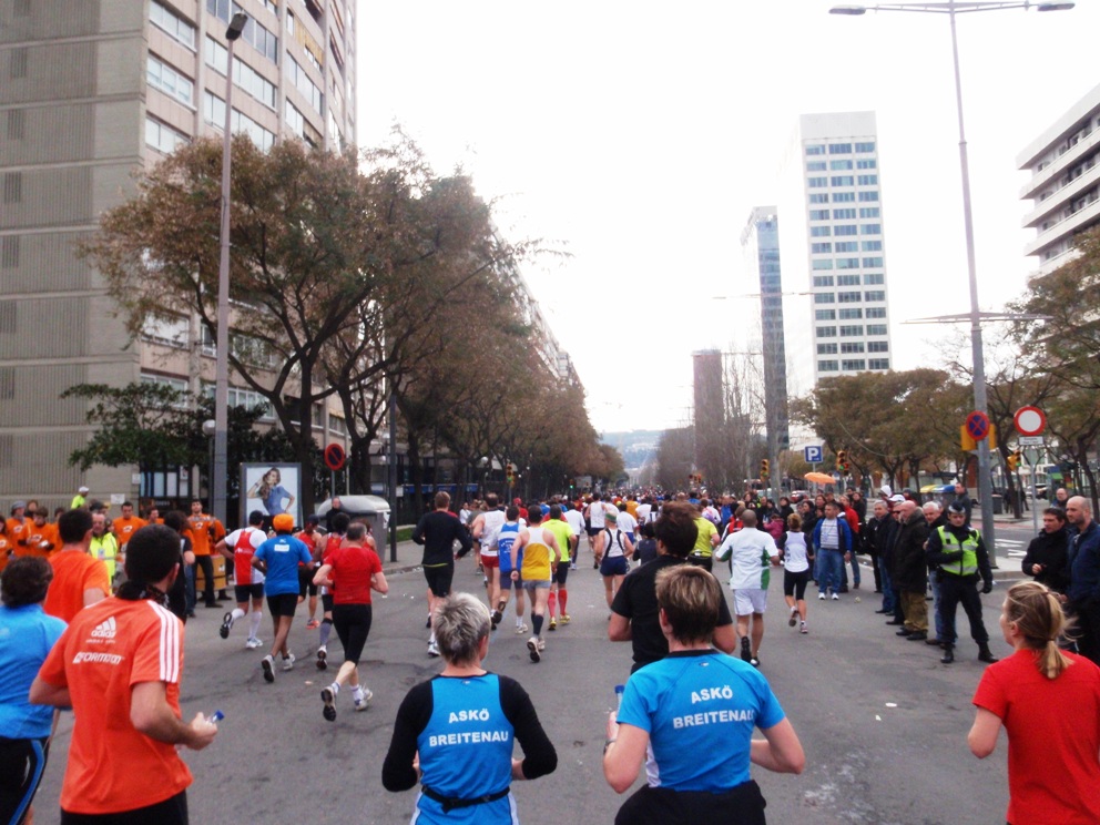 Barcelona marathon 2010 Pictures - Tor Rnnow