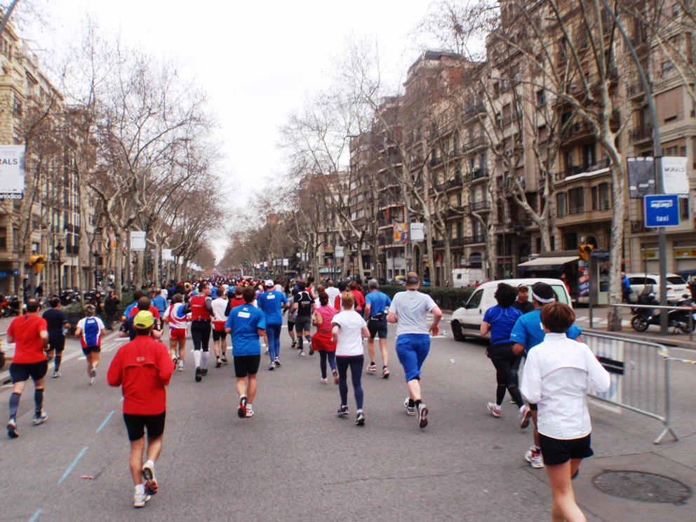 Barcelona marathon 2010 Pictures - Tor Rnnow