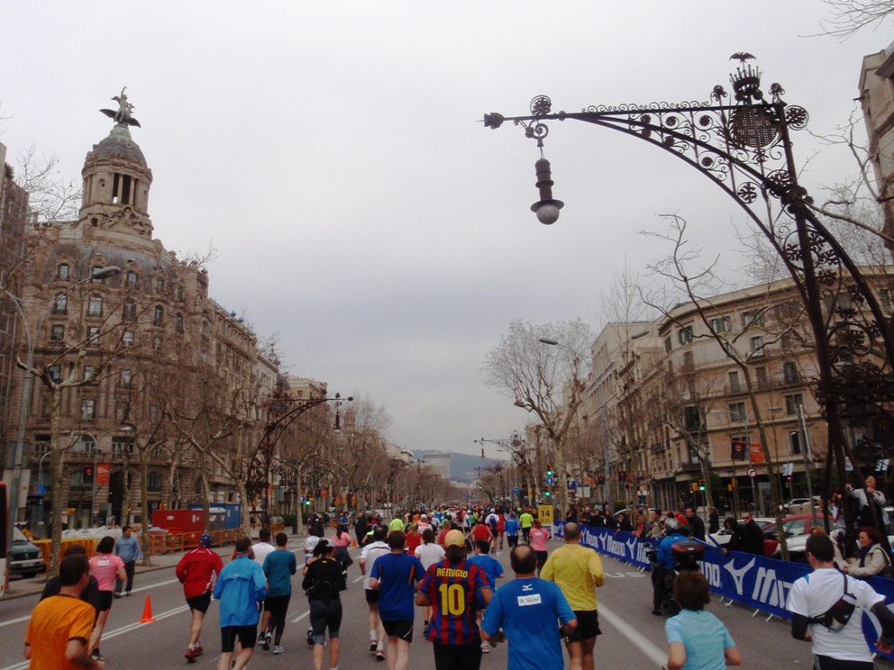 Barcelona marathon 2010 Pictures - Tor Rnnow