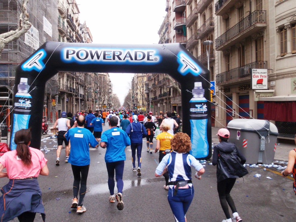 Barcelona marathon 2010 Pictures - Tor Rnnow