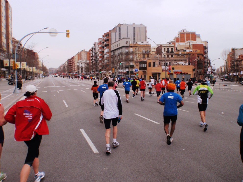 Barcelona marathon 2010 Pictures - Tor Rnnow