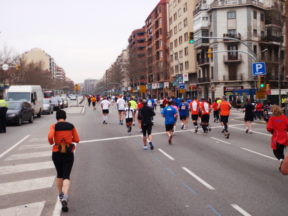 Barcelona marathon 2010 Pictures - Tor Rnnow