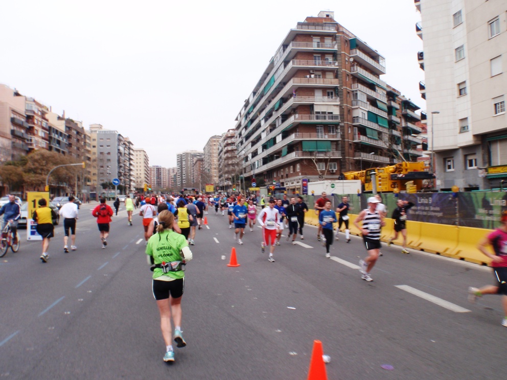 Barcelona marathon 2010 Pictures - Tor Rnnow