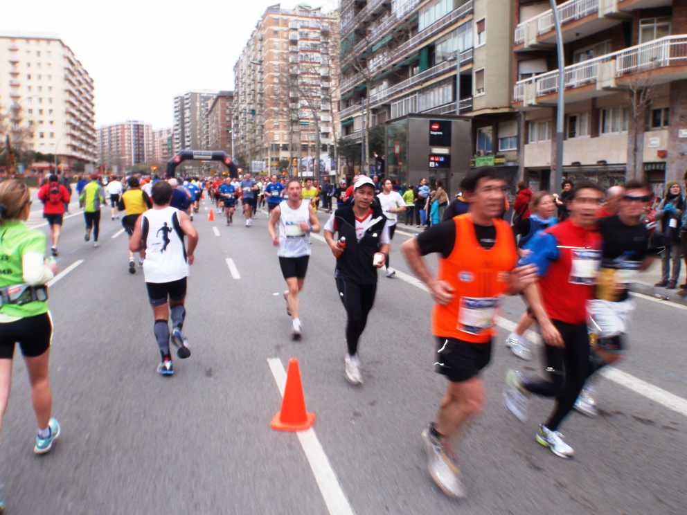 Barcelona marathon 2010 Pictures - Tor Rnnow