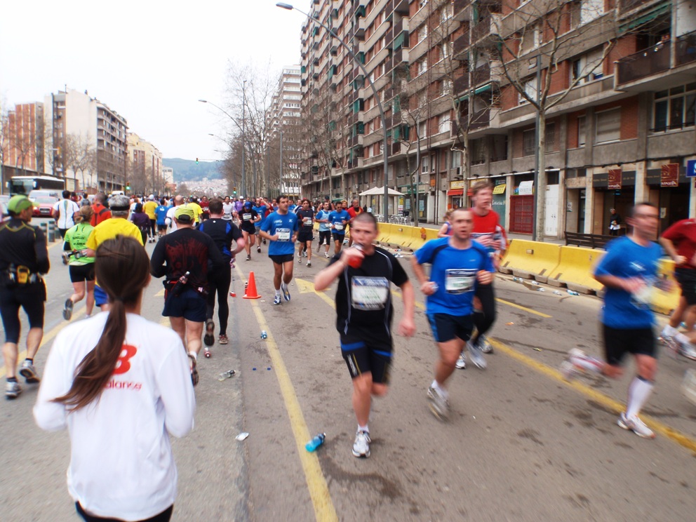 Barcelona marathon 2010 Pictures - Tor Rnnow