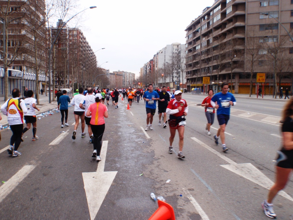 Barcelona marathon 2010 Pictures - Tor Rnnow