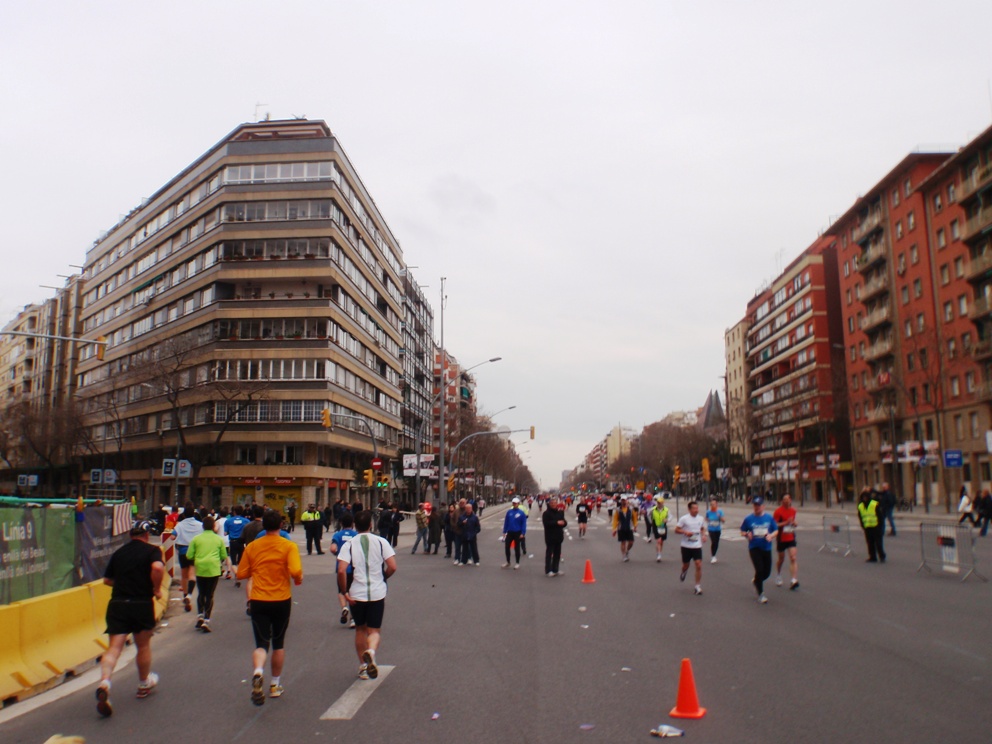 Barcelona marathon 2010 Pictures - Tor Rnnow