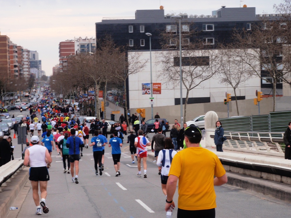 Barcelona marathon 2010 Pictures - Tor Rnnow