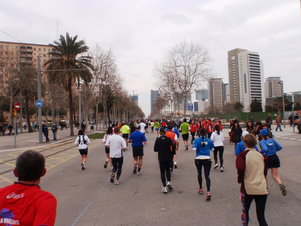 Barcelona marathon 2010 Pictures - Tor Rnnow