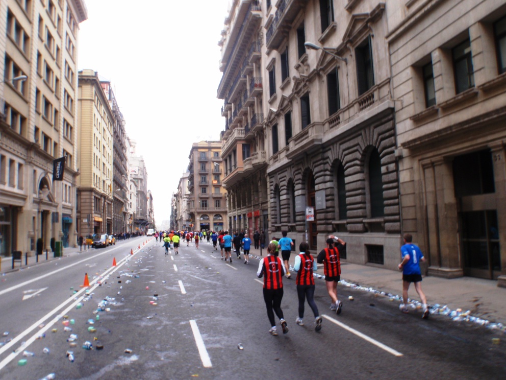 Barcelona marathon 2010 Pictures - Tor Rnnow