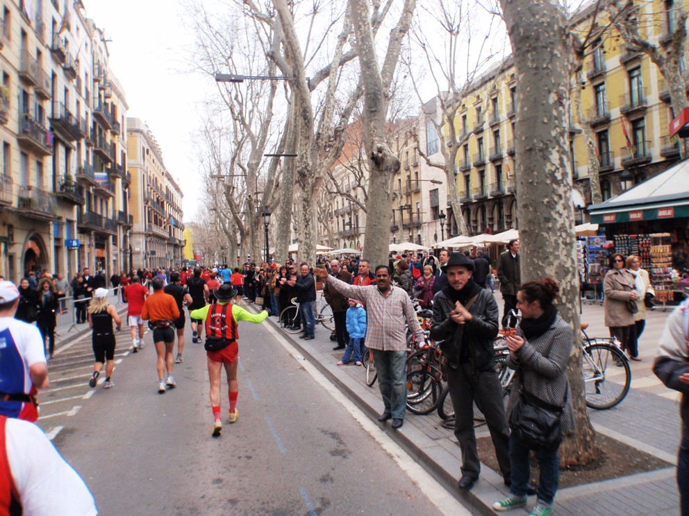 Barcelona marathon 2010 Pictures - Tor Rnnow