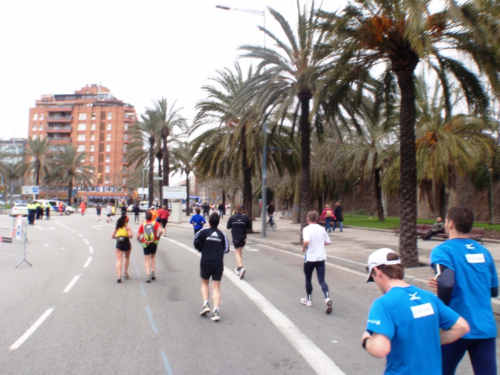 Barcelona marathon 2010 Pictures - Tor Rnnow