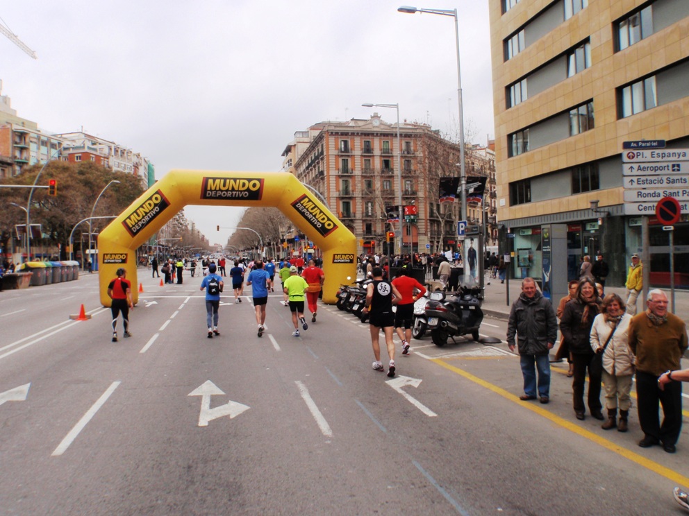 Barcelona marathon 2010 Pictures - Tor Rnnow