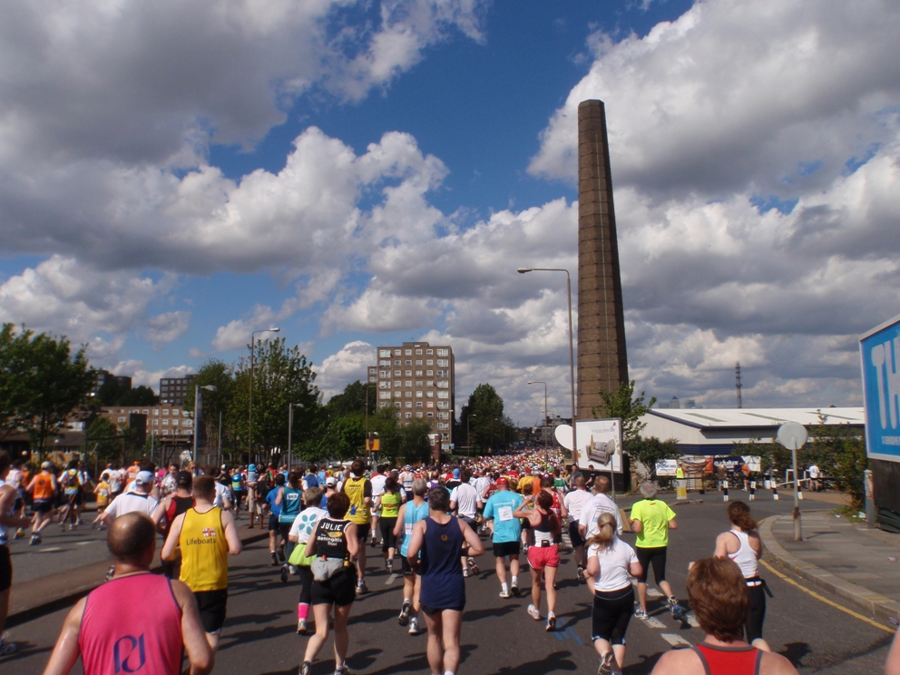 London Marathon Pictures - Tor Rnnow