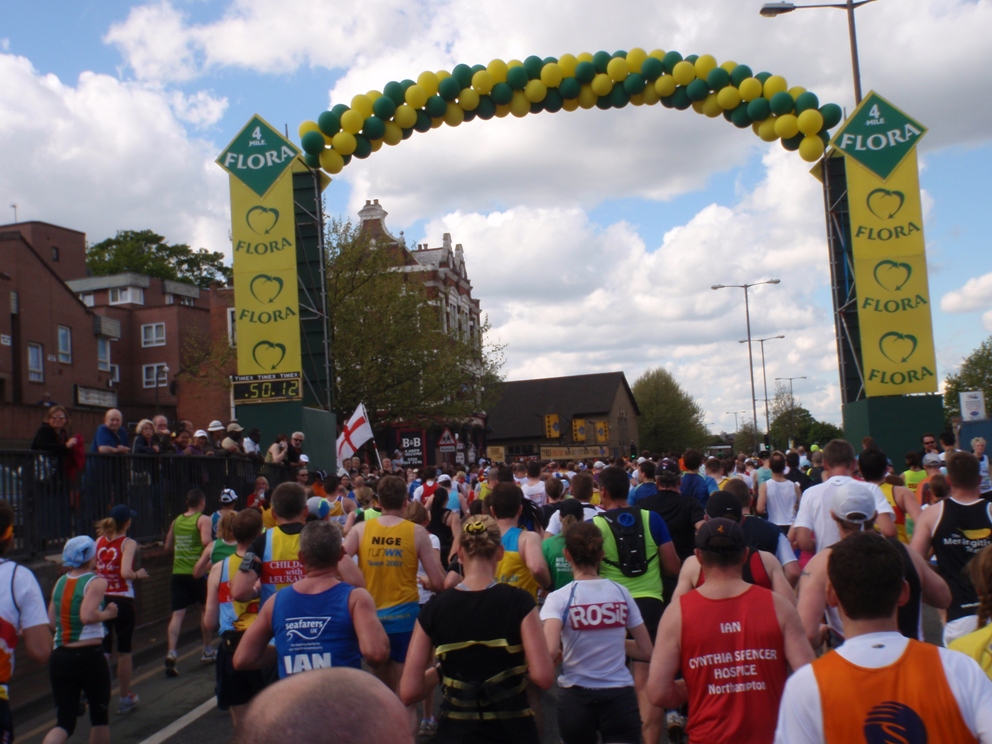 London Marathon Pictures - Tor Rnnow