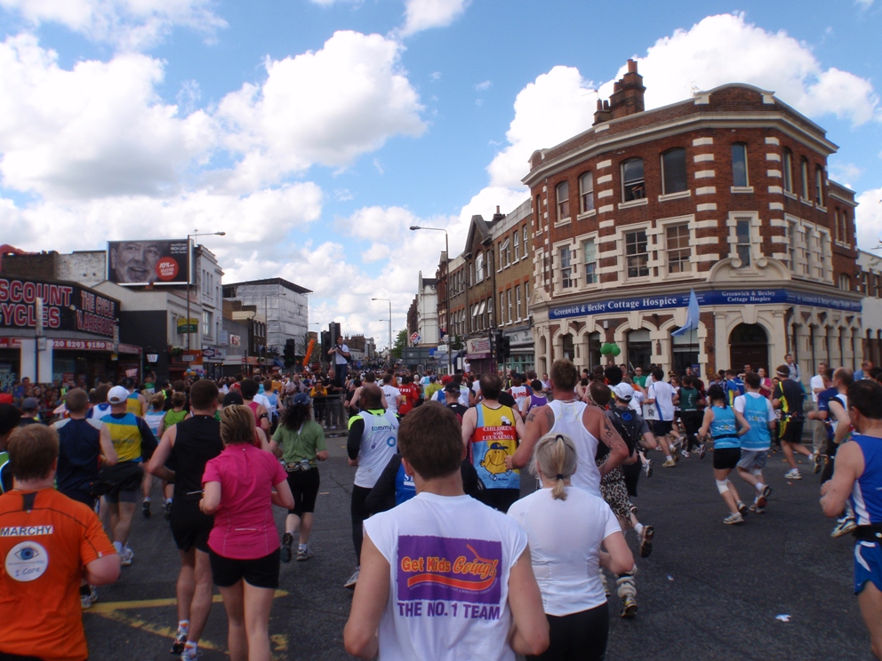 London Marathon Pictures - Tor Rnnow