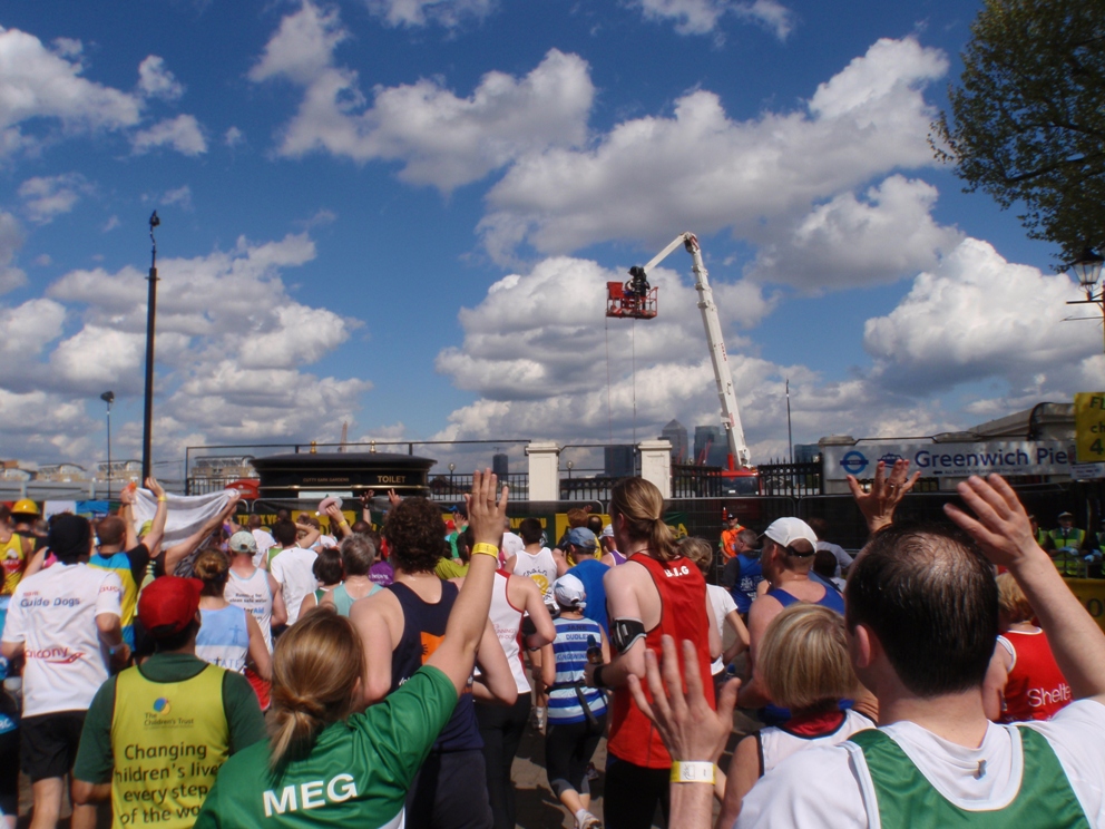 London Marathon Pictures - Tor Rnnow