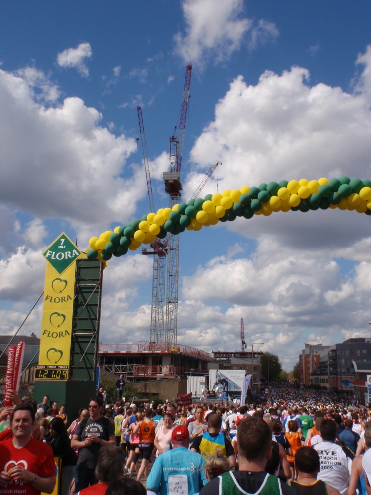 London Marathon Pictures - Tor Rnnow