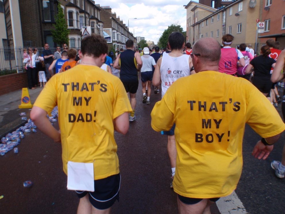 London Marathon Pictures - Tor Rnnow