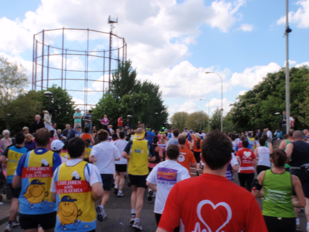 London Marathon Pictures - Tor Rnnow