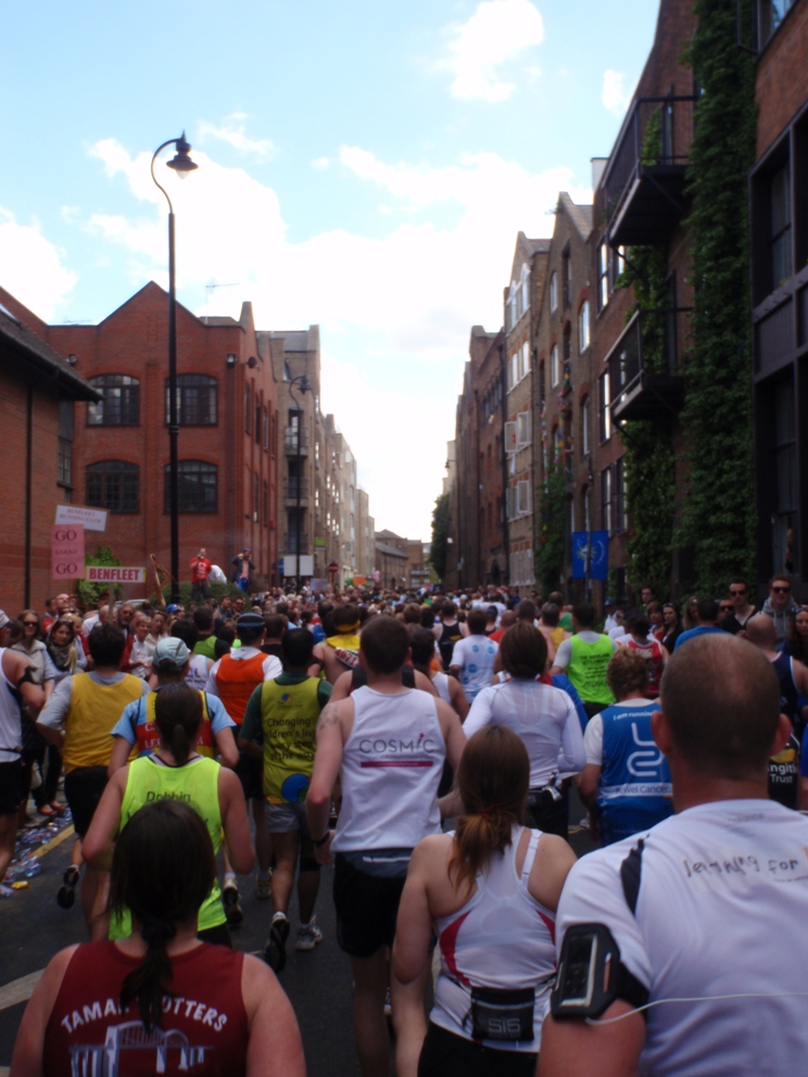 London Marathon Pictures - Tor Rnnow