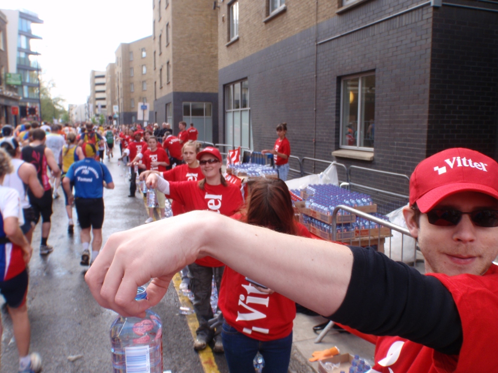 London Marathon Pictures - Tor Rnnow