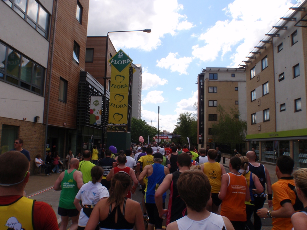 London Marathon Pictures - Tor Rnnow