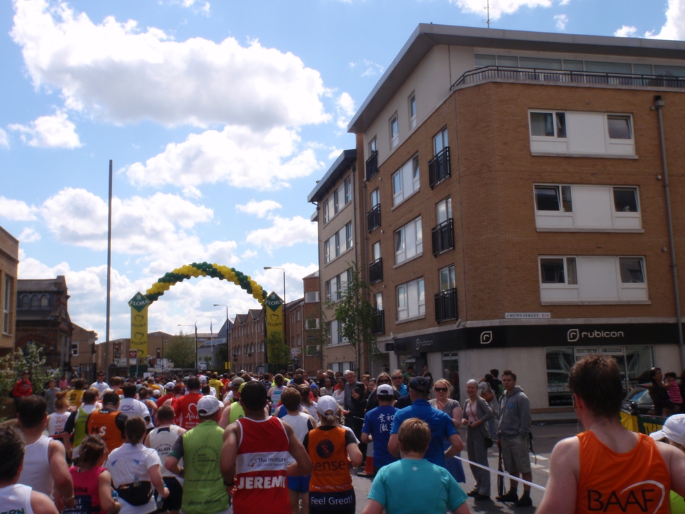 London Marathon Pictures - Tor Rnnow