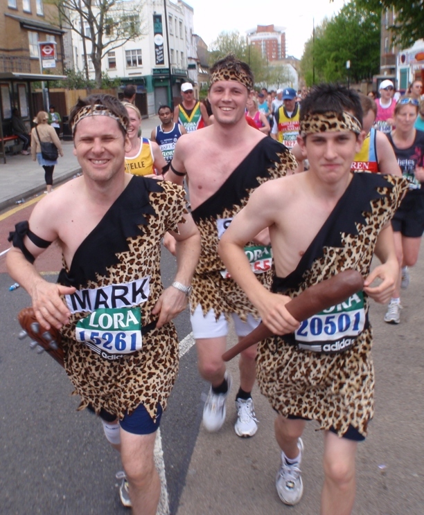 London Marathon Pictures - Tor Rnnow