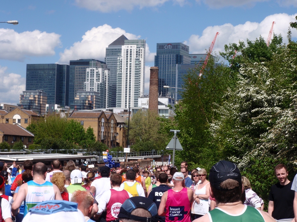 London Marathon Pictures - Tor Rnnow