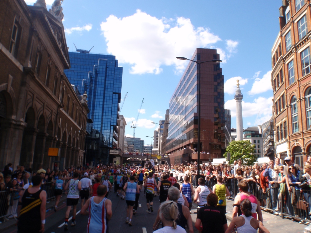 London Marathon Pictures - Tor Rnnow