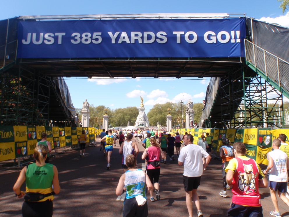 London Marathon Pictures - Tor Rnnow